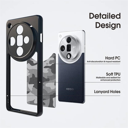 IBMRS For Oppo Find X7 5G Case TPU+PC Anti-scratch Phone Cover