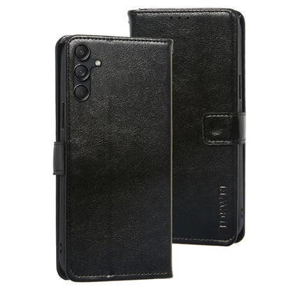 IDEWEI For Samsung Galaxy M55 5G / C55 5G / F55 5G Case Crazy Horse Texture PU Leather Phone Cover Card Holder Stand