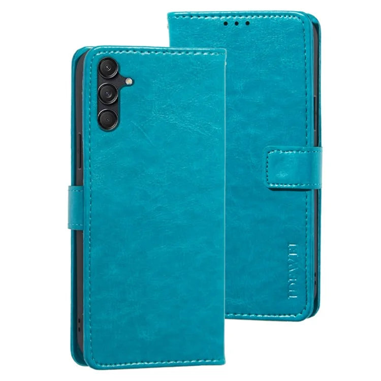 IDEWEI For Samsung Galaxy M55 5G / C55 5G / F55 5G Case Crazy Horse Texture PU Leather Phone Cover Card Holder Stand