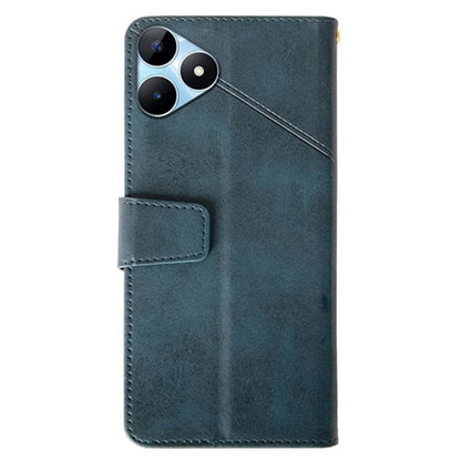 IDEWEI For Realme Note 50 4G Case Scratch-resistant Wallet Calf Texture Phone Cover