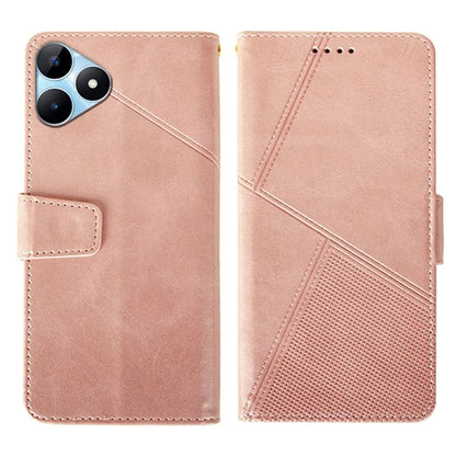 IDEWEI For Realme Note 50 4G Case Scratch-resistant Wallet Calf Texture Phone Cover