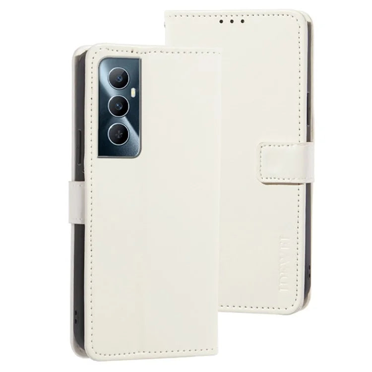 IDEWEI For Realme C65 4G Case Card Holder Wallet PU Leather Stand Phone Cover