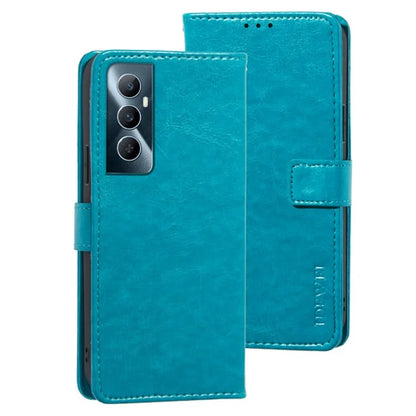 IDEWEI For Realme C65 4G Case Card Holder Wallet PU Leather Stand Phone Cover