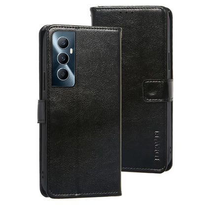 IDEWEI For Realme C65 4G Case Card Holder Wallet PU Leather Stand Phone Cover
