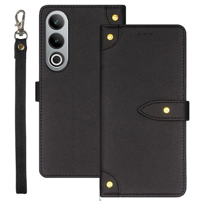 IDEWEI For OnePlus Nord CE4 5G Case PU Leather Card Slots Anti-drop Cell Phone Cover