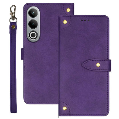 IDEWEI For OnePlus Nord CE4 5G Case PU Leather Card Slots Anti-drop Cell Phone Cover