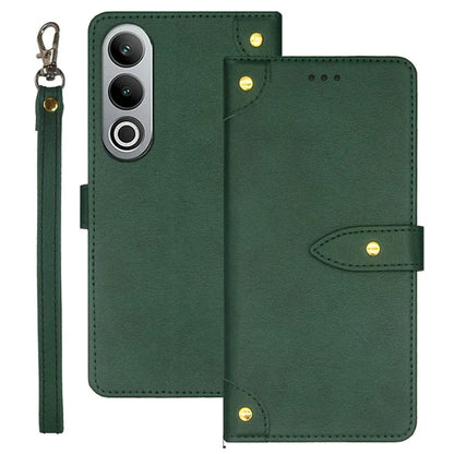 IDEWEI For OnePlus Nord CE4 5G Case PU Leather Card Slots Anti-drop Cell Phone Cover