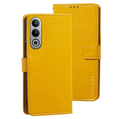 IDEWEI For OnePlus Nord CE4 5G Case PU Leather Wallet Stand Full Protection Phone Cover