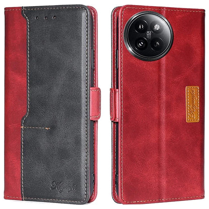 For Xiaomi Civi 4 Pro 5G / 14 Civi 5G Wallet Case Dual Color Splicing Leather Phone Cover
