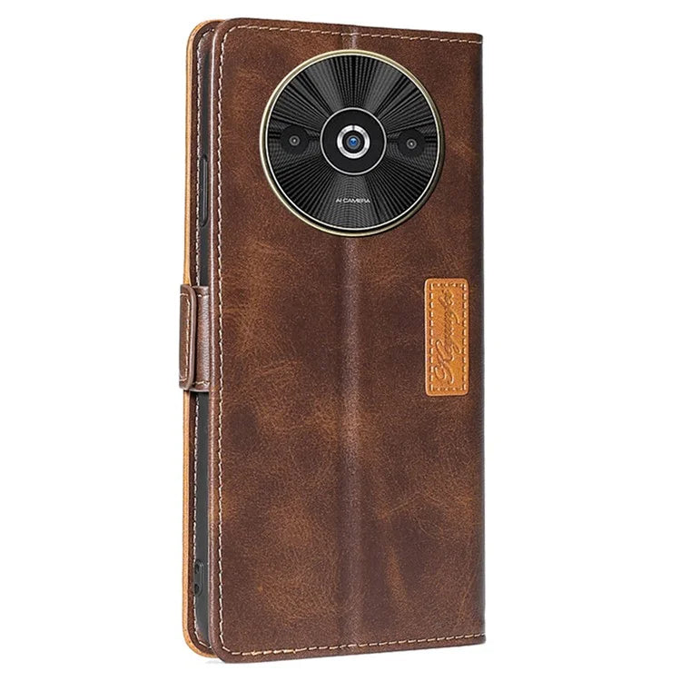 For Xiaomi Redmi A3 / Poco C61 4G Wallet Case Dual Color Splicing Leather Phone Cover Cell Phone Accessories Wholesale