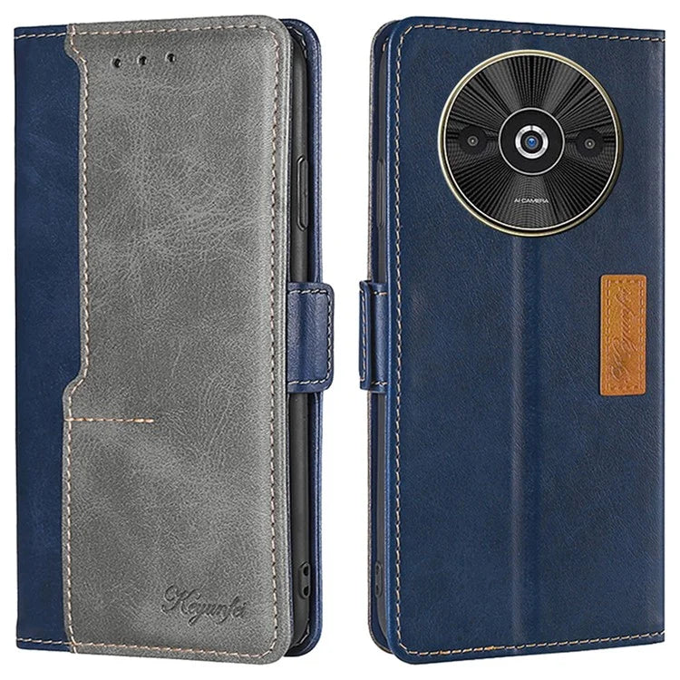 For Xiaomi Redmi A3 / Poco C61 4G Wallet Case Dual Color Splicing Leather Phone Cover Cell Phone Accessories Wholesale