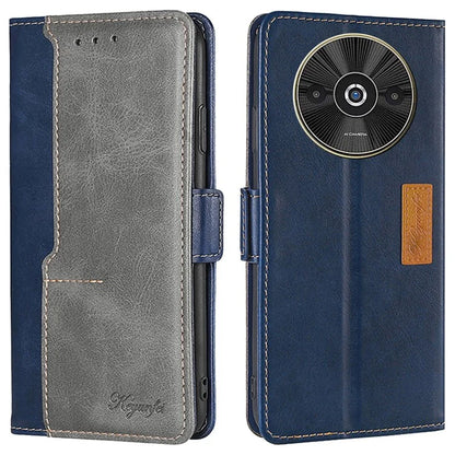 For Xiaomi Redmi A3 / Poco C61 4G Wallet Case Dual Color Splicing Leather Phone Cover Cell Phone Accessories Wholesale