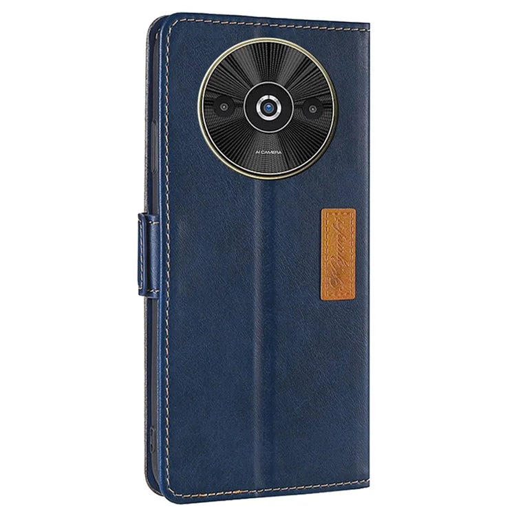 For Xiaomi Redmi A3 / Poco C61 4G Wallet Case Dual Color Splicing Leather Phone Cover Cell Phone Accessories Wholesale