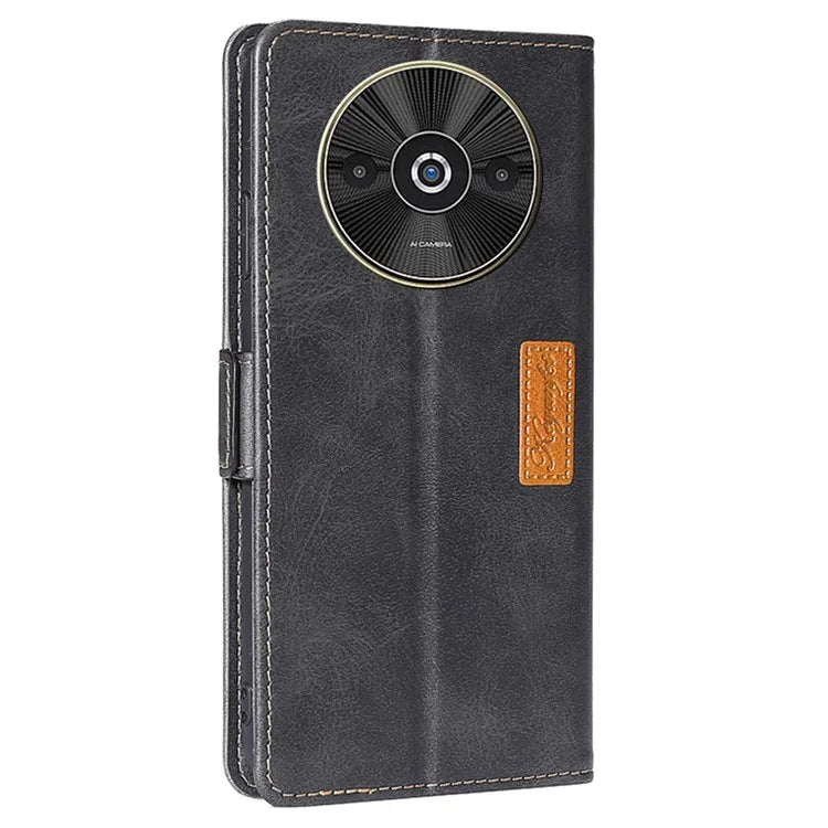 For Xiaomi Redmi A3 / Poco C61 4G Wallet Case Dual Color Splicing Leather Phone Cover Cell Phone Accessories Wholesale