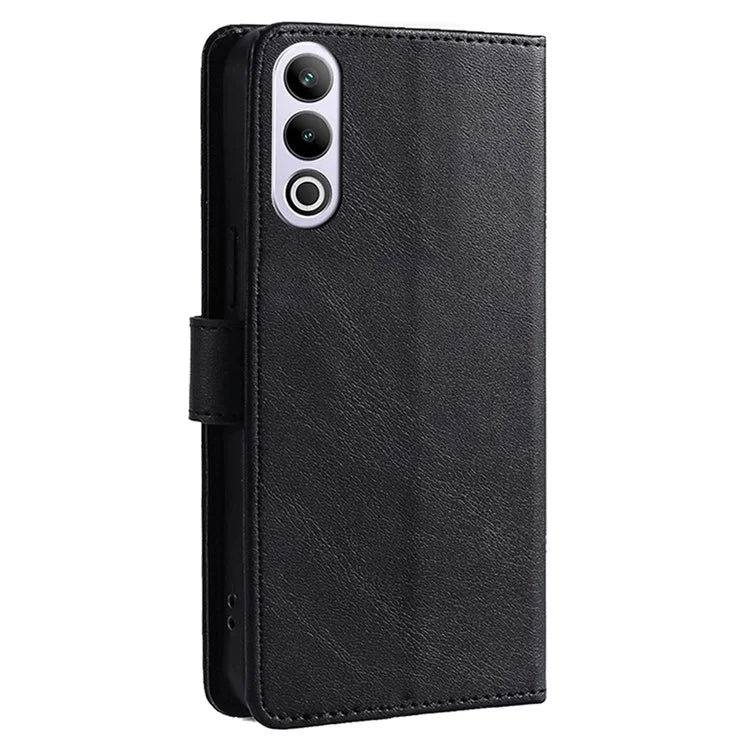 For OnePlus Ace 3V 5G Case Stand PU Leather+TPU Drop-resistant Phone Cover