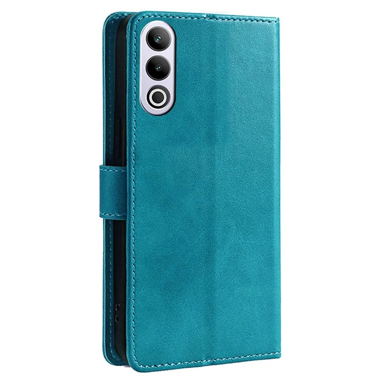 For OnePlus Ace 3V 5G Case Stand PU Leather+TPU Drop-resistant Phone Cover