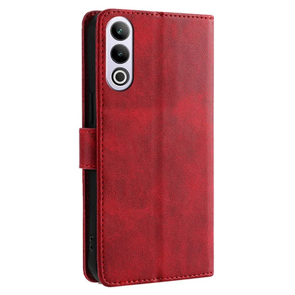 For OnePlus Ace 3V 5G Case Stand PU Leather+TPU Drop-resistant Phone Cover
