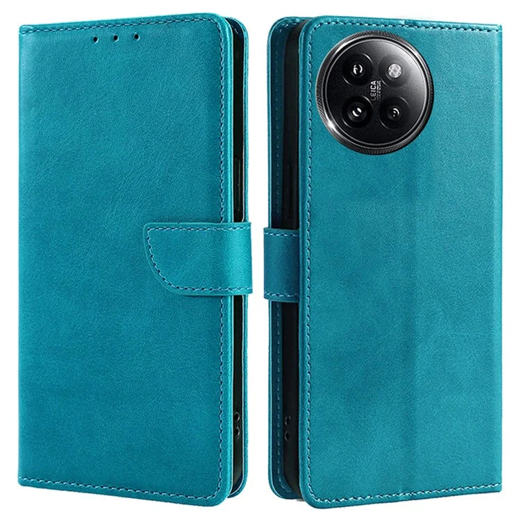 For Xiaomi Civi 4 Pro 5G / 14 Civi 5G Case Wallet Stand Calf Texture Phone Cover