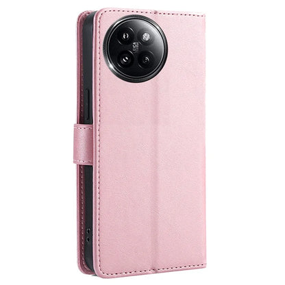 For Xiaomi Civi 4 Pro 5G / 14 Civi 5G Case Wallet Stand Calf Texture Phone Cover
