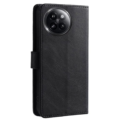 For Xiaomi Civi 4 Pro 5G / 14 Civi 5G Case Wallet Stand Calf Texture Phone Cover