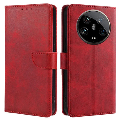 For Xiaomi 14 Ultra Magnetic Phone Case Wallet Stand PU Leather+TPU Cover