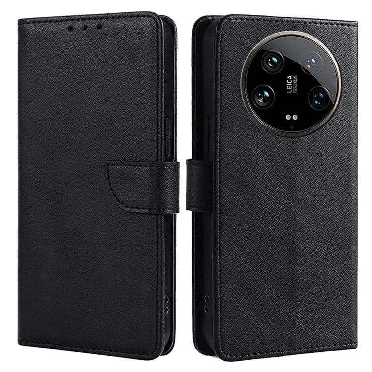 For Xiaomi 14 Ultra Magnetic Phone Case Wallet Stand PU Leather+TPU Cover