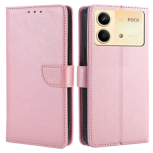 For Xiaomi Redmi Note 13R Pro 5G Case Calf Texture Wallet Card Slots Phone Cover