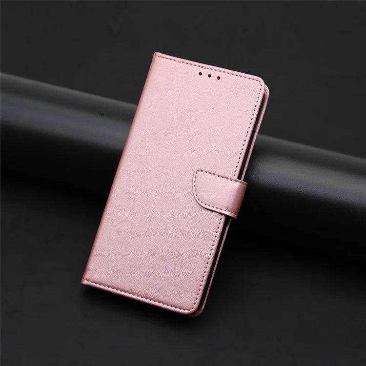 For Xiaomi Redmi Note 13R Pro 5G Case Calf Texture Wallet Card Slots Phone Cover