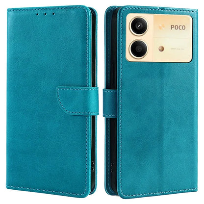 For Xiaomi Redmi Note 13R Pro 5G Case Calf Texture Wallet Card Slots Phone Cover