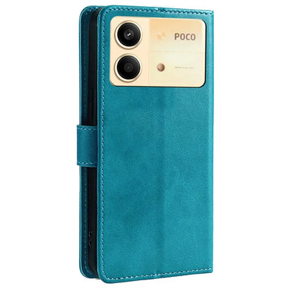 For Xiaomi Redmi Note 13R Pro 5G Case Calf Texture Wallet Card Slots Phone Cover
