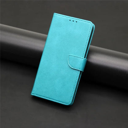 For Xiaomi Redmi Note 13R Pro 5G Case Calf Texture Wallet Card Slots Phone Cover