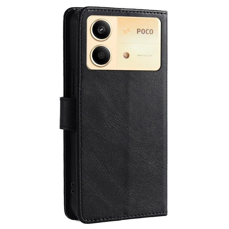 For Xiaomi Redmi Note 13R Pro 5G Case Calf Texture Wallet Card Slots Phone Cover