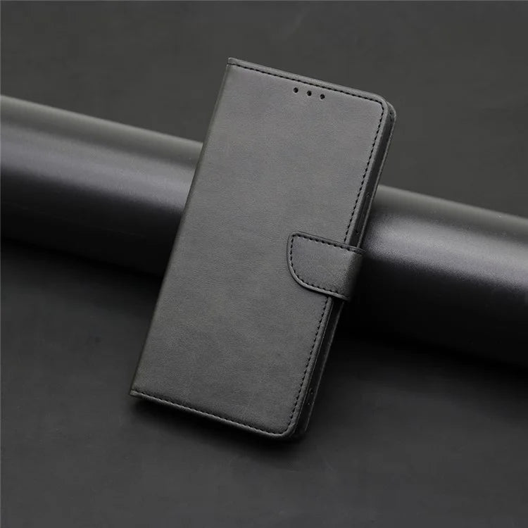 For Xiaomi Redmi Note 13R Pro 5G Case Calf Texture Wallet Card Slots Phone Cover
