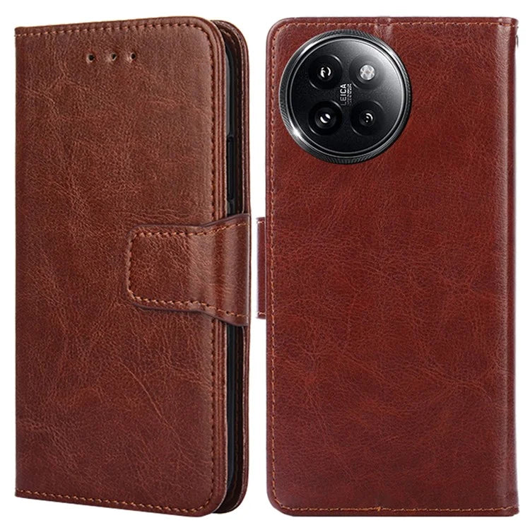 For Xiaomi Civi 4 Pro 5G / 14 Civi 5G Case Leather Phone Wallet Cover with Magnetic Clasp