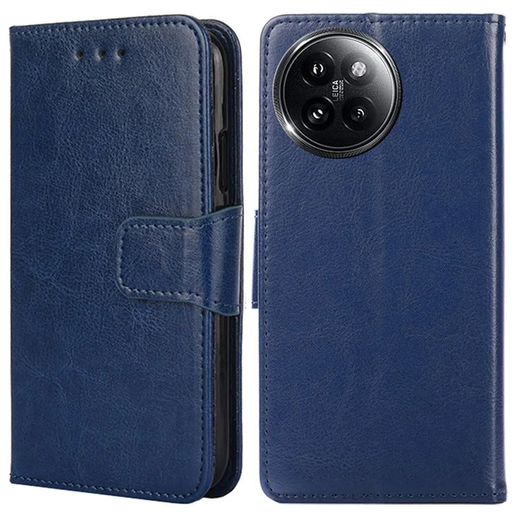 For Xiaomi Civi 4 Pro 5G / 14 Civi 5G Case Leather Phone Wallet Cover with Magnetic Clasp