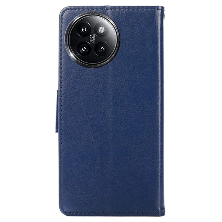 For Xiaomi Civi 4 Pro 5G / 14 Civi 5G Case Leather Phone Wallet Cover with Magnetic Clasp