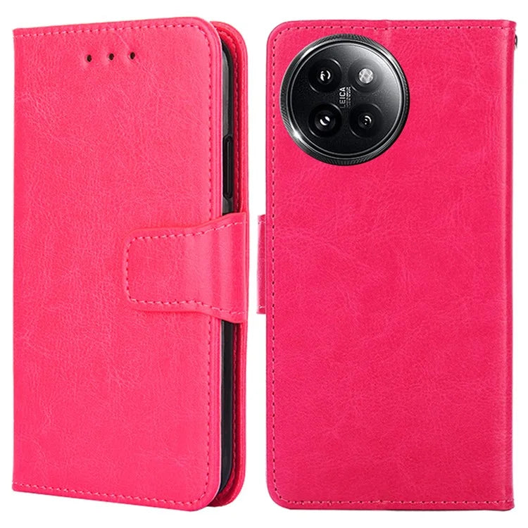 For Xiaomi Civi 4 Pro 5G / 14 Civi 5G Case Leather Phone Wallet Cover with Magnetic Clasp
