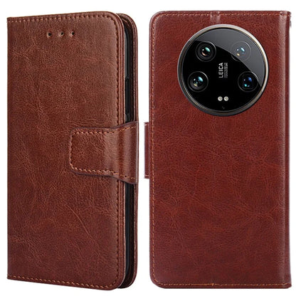 For Xiaomi 14 Ultra Phone Case Leather Wallet Cover Mobile Accessories Wholesale