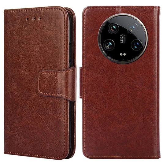 For Xiaomi 14 Ultra Phone Case Leather Wallet Cover Mobile Accessories Wholesale