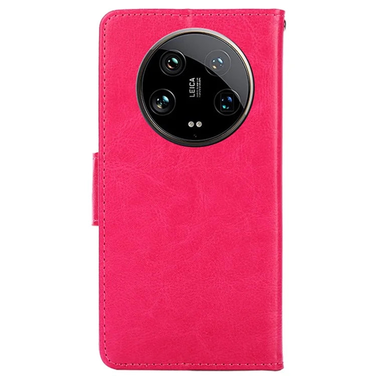 For Xiaomi 14 Ultra Phone Case Leather Wallet Cover Mobile Accessories Wholesale