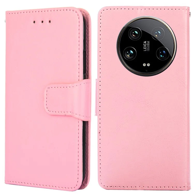 For Xiaomi 14 Ultra Phone Case Leather Wallet Cover Mobile Accessories Wholesale