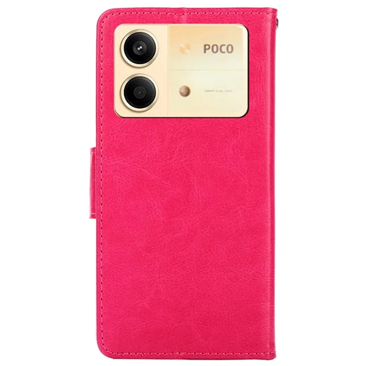 For Xiaomi Redmi Note 13R Pro 5G Case PU Leather Folio Flip Phone Wallet Cover
