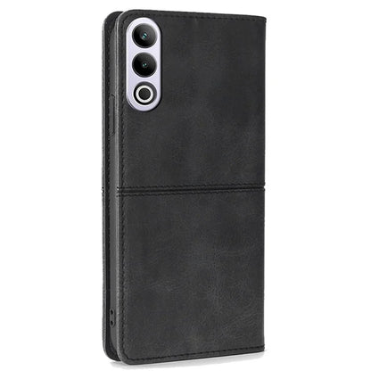 For OnePlus Ace 3V 5G Case Cowhide Texture Leather Wallet Phone Cover