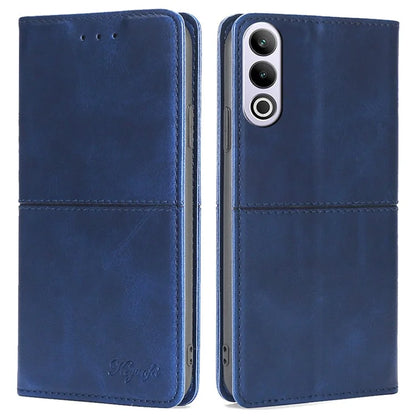 For OnePlus Ace 3V 5G Case Cowhide Texture Leather Wallet Phone Cover