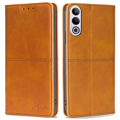 For OnePlus Ace 3V 5G Case Cowhide Texture Leather Wallet Phone Cover