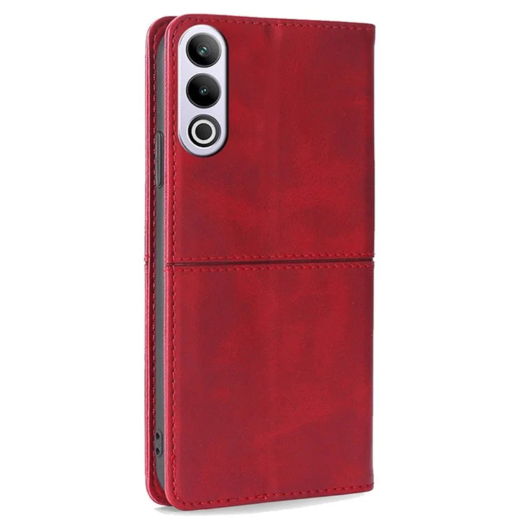 For OnePlus Ace 3V 5G Case Cowhide Texture Leather Wallet Phone Cover
