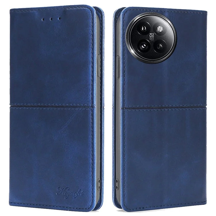 For Xiaomi Civi 4 Pro 5G / 14 Civi 5G Case PU Leather 2 Card Slots Magnetic Closure Flip Phone Cover
