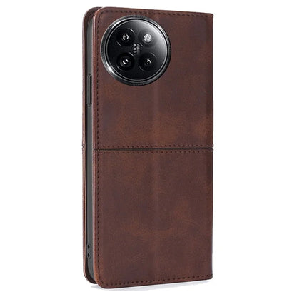 For Xiaomi Civi 4 Pro 5G / 14 Civi 5G Case PU Leather 2 Card Slots Magnetic Closure Flip Phone Cover