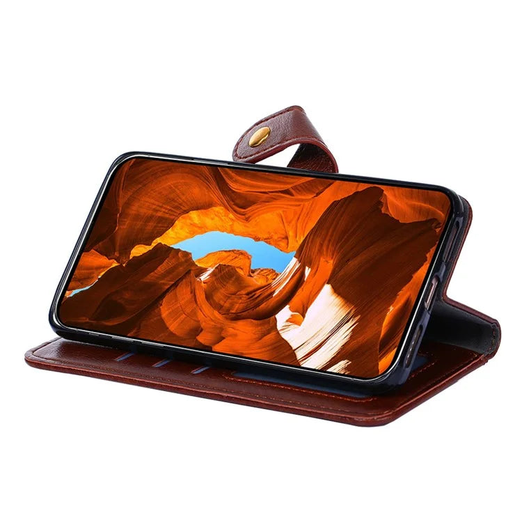 For Xiaomi 14 Ultra Phone Shell Zipper Wallet Leather Stand Case with Hand Strap