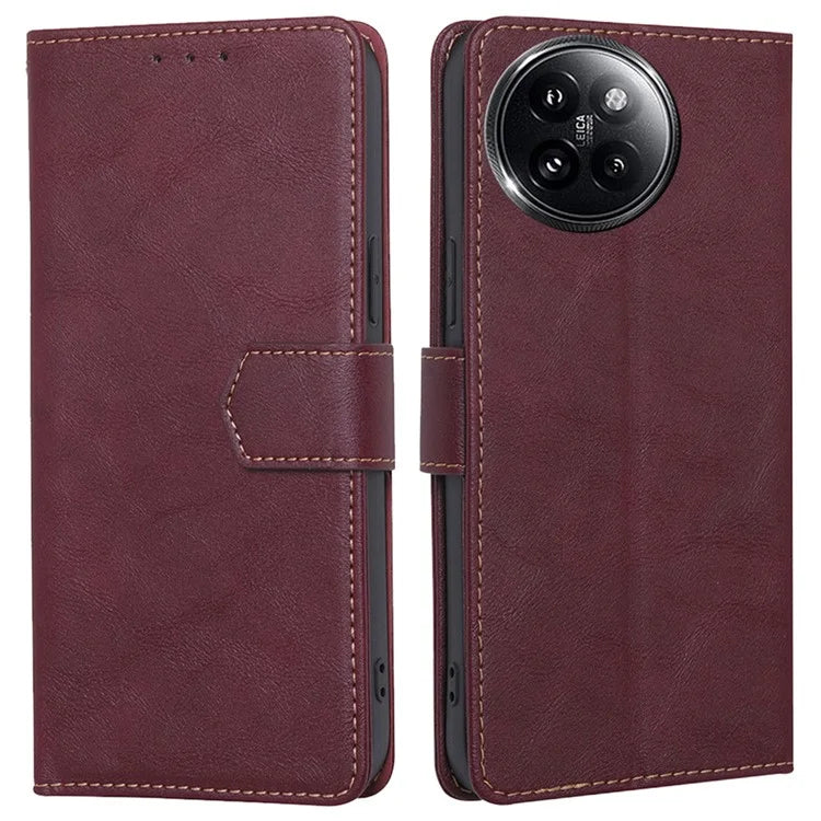 For Xiaomi Civi 4 Pro 5G / 14 Civi 5G Case with RFID Blocking Magnetic Buckle PU Leather Phone Cover